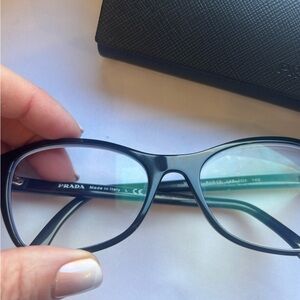 Prada Black Eyeglasses